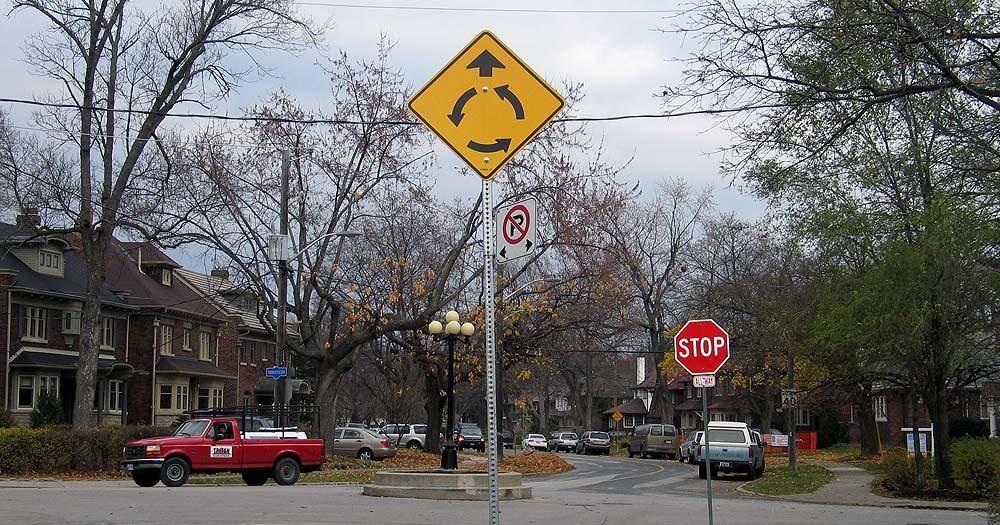 Confusing intersection a vicious circle