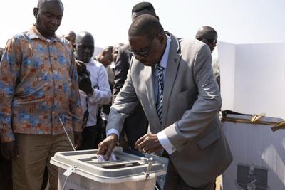 Parties of both main candidates claim Malawi election victory but results not yet announced