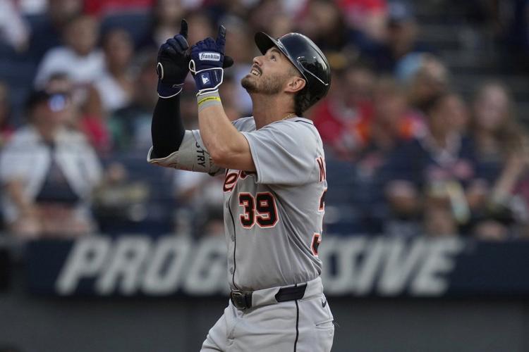 Tigers extend Guardians' losing streak to 8 games with homers from Pérez and McKinstry