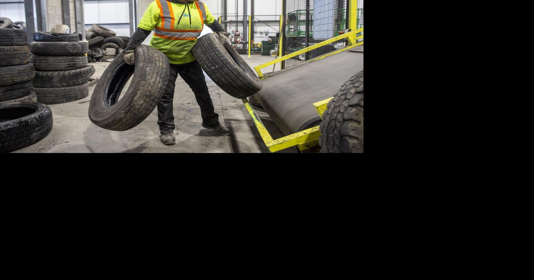 Tire companies that exceeded 2023 recycling targets get .4 million windfall