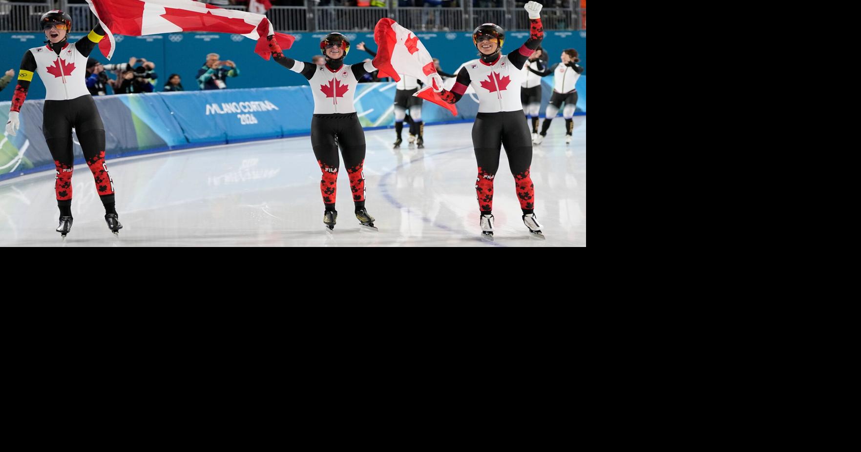 Winter Olympics 2026 live: Canada&rsquo;s men hockey quarterfinal opponent decided; Speedskaters win gold; Virtue, Moir reunite