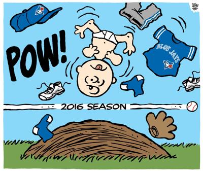 Image result for toronto star blue jays cartoon