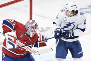 Jake Evans scores late winner as Canadiens complete 3-2 comeback over Lightning
