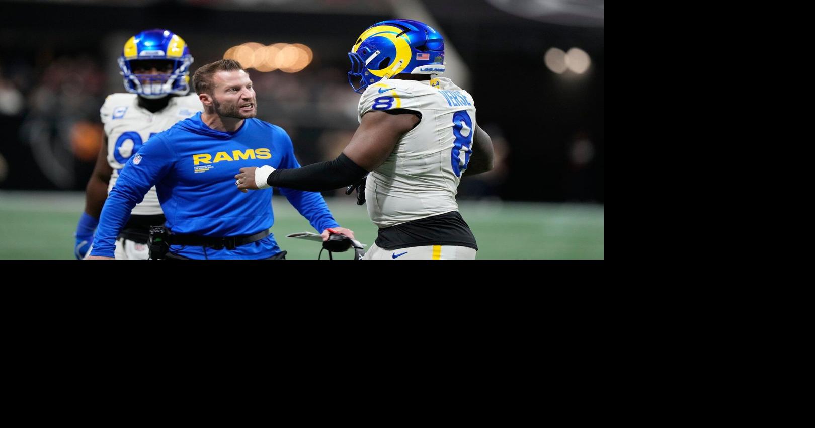 Caleb Williams presents an elusive challenge for Jared Verse, Rams’ defense in their playoff meeting