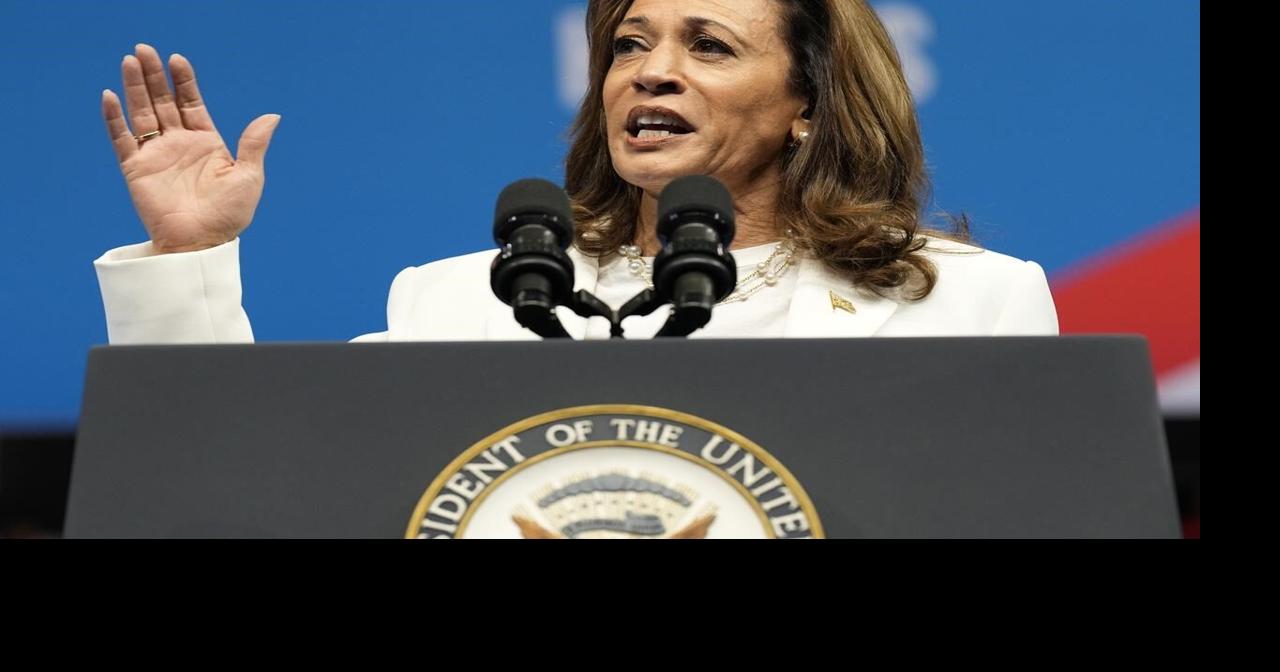 Harris calls Trump's appearance at Arlington a 'political stunt' that 'disrespected sacred ground'