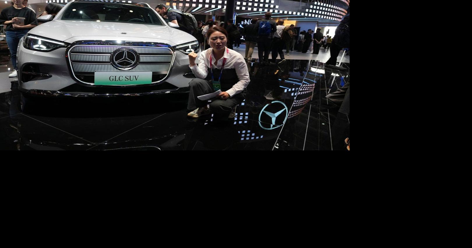 Major German carmakers hit by steep China sales plunge as competition heats up