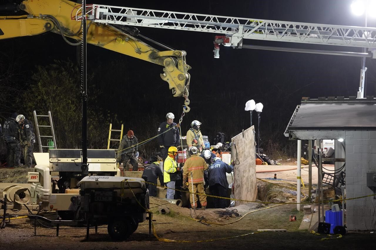 Rescuers Search For Woman Who May Have Fallen Into A Sinkhole While ...