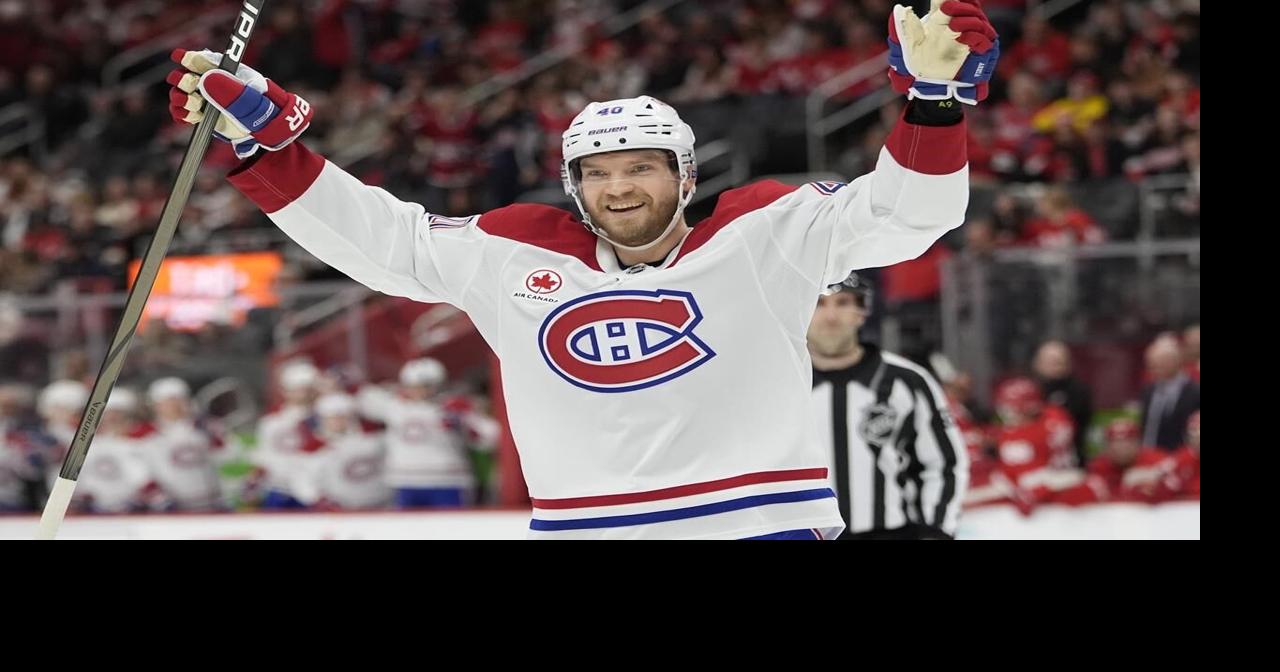 Laine's power-play goal lifts Canadiens to 4-3 win over Red Wings