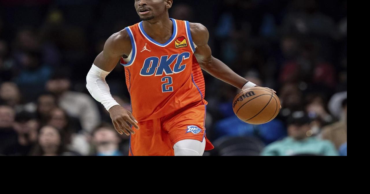 Gilgeous-Alexander, Williams lead OKC past Charlotte 106-94 for 10th regular-season straight win