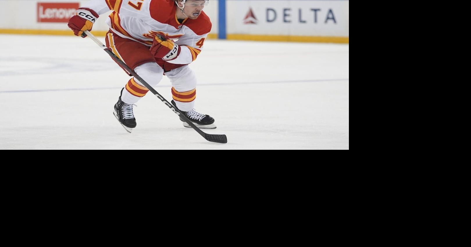 Flames re-sign forward Connor Zary to three-year contract