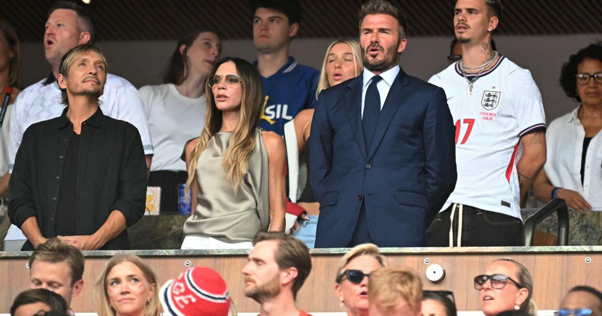 Jude Bellingham is a superstar; the Beckhams are football royalty. England is winning the pop culture World Cup