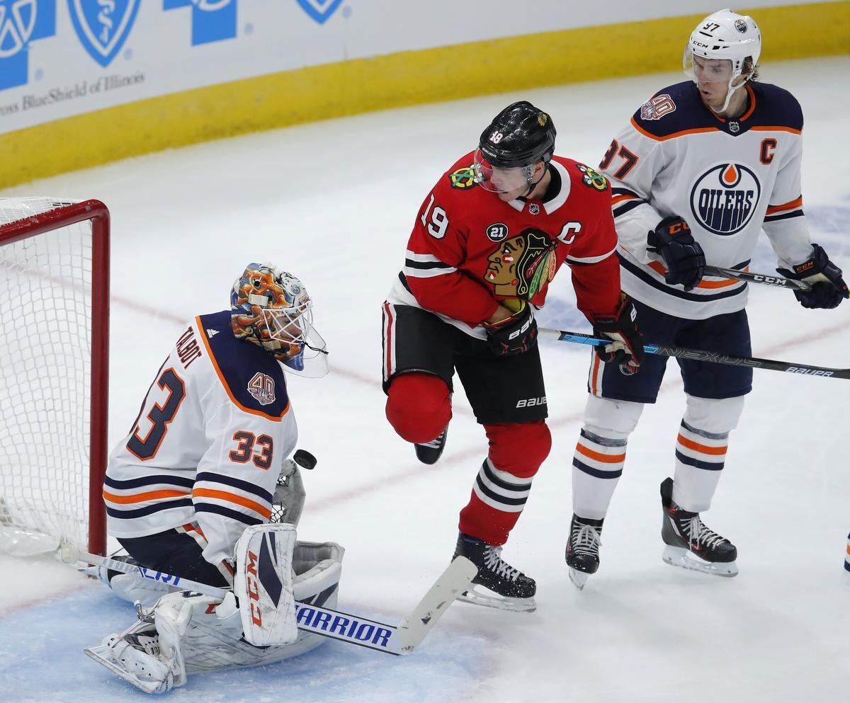 Oilers go for 3rd straight win against Chicago