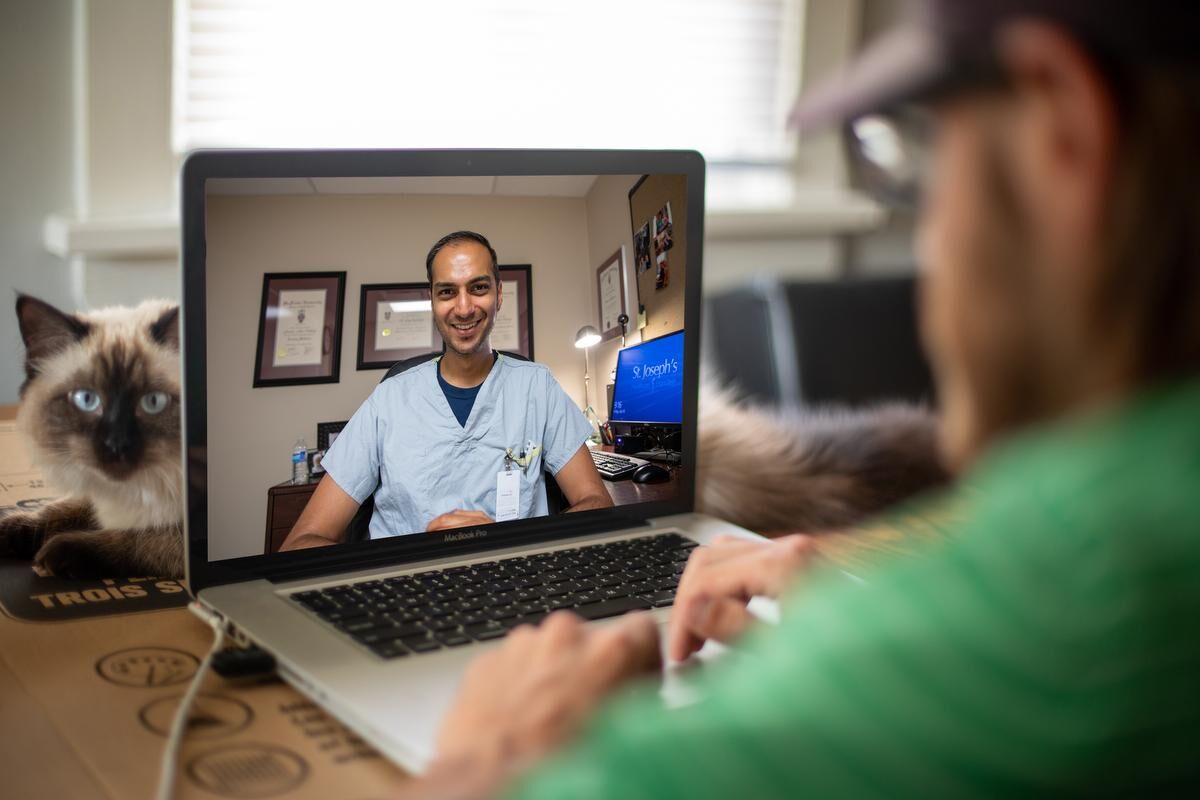 Forget video calls. How about chat? Medical websites adapt to