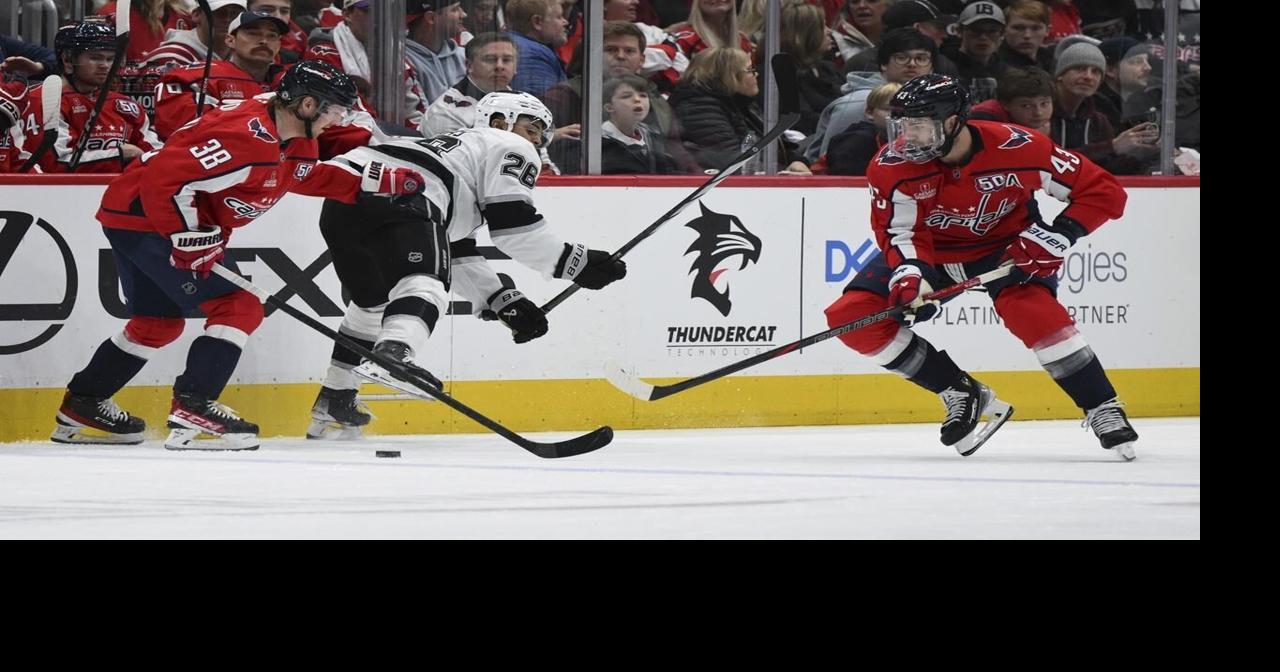 Protas and Dubois help power the Capitals past the Kings 3-1