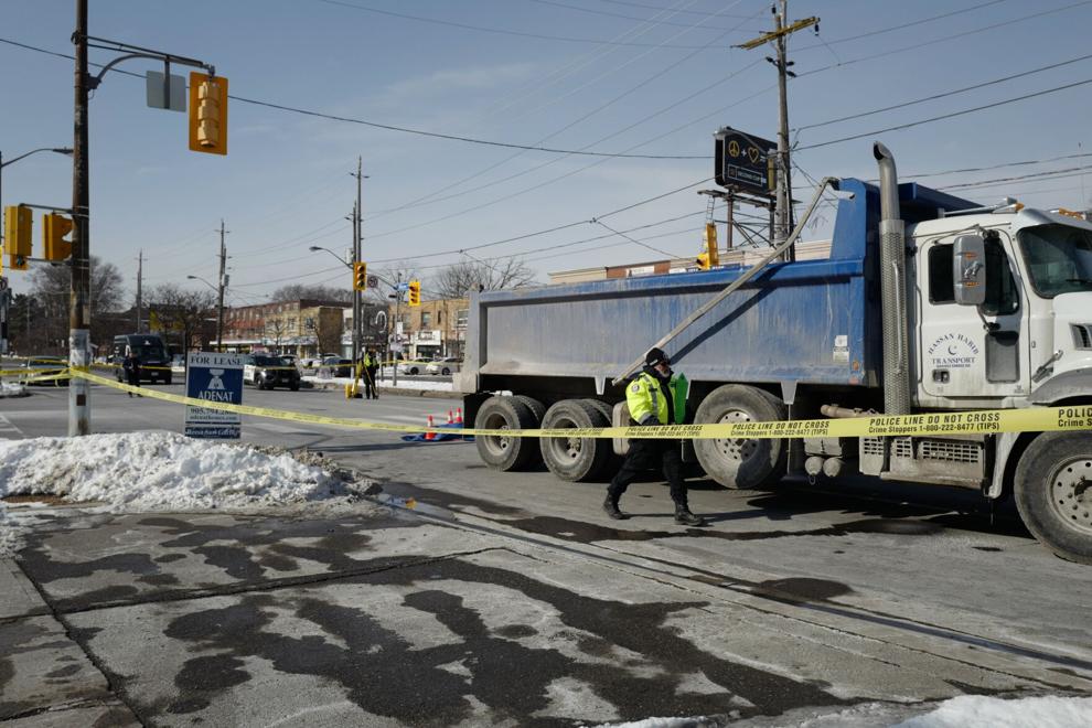 Woman, 81, dead after being hit by dump truck in North York