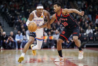 Oklahoma City Thunder v Toronto Raptors