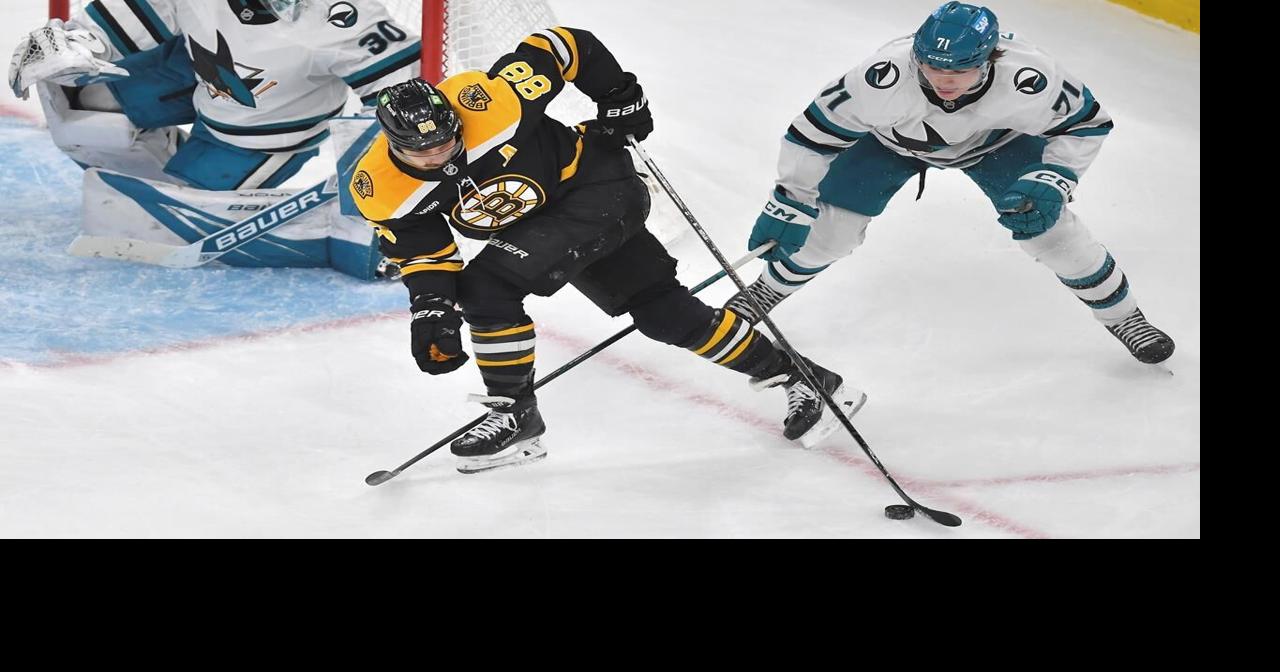 NHL roundup: Coyle scores twice in third period as Bruins sink Sharks 6-3