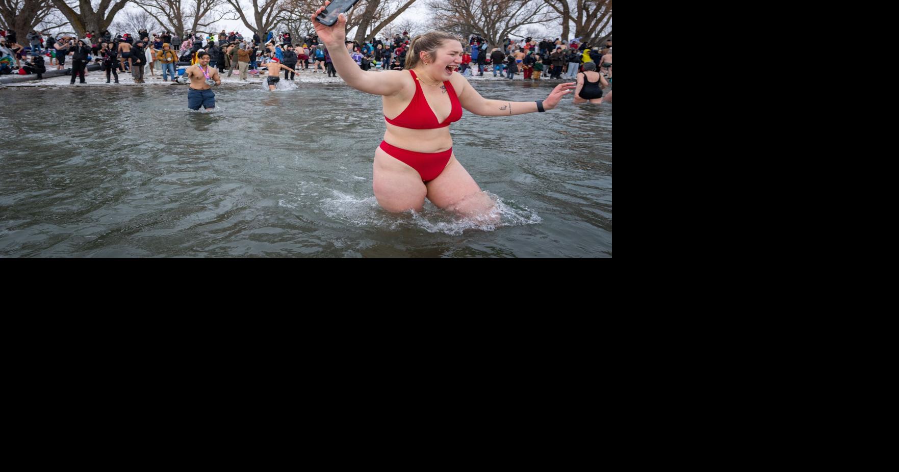 From an icy lake plunge to a spicy drag brunch, here are 6 ways people kicked off the new year across the city