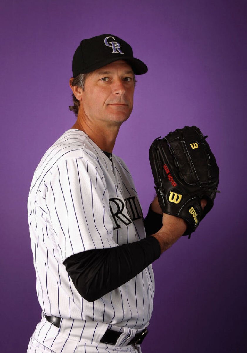Colorado Rockies' Jamie Moyer trying to be nifty at 50