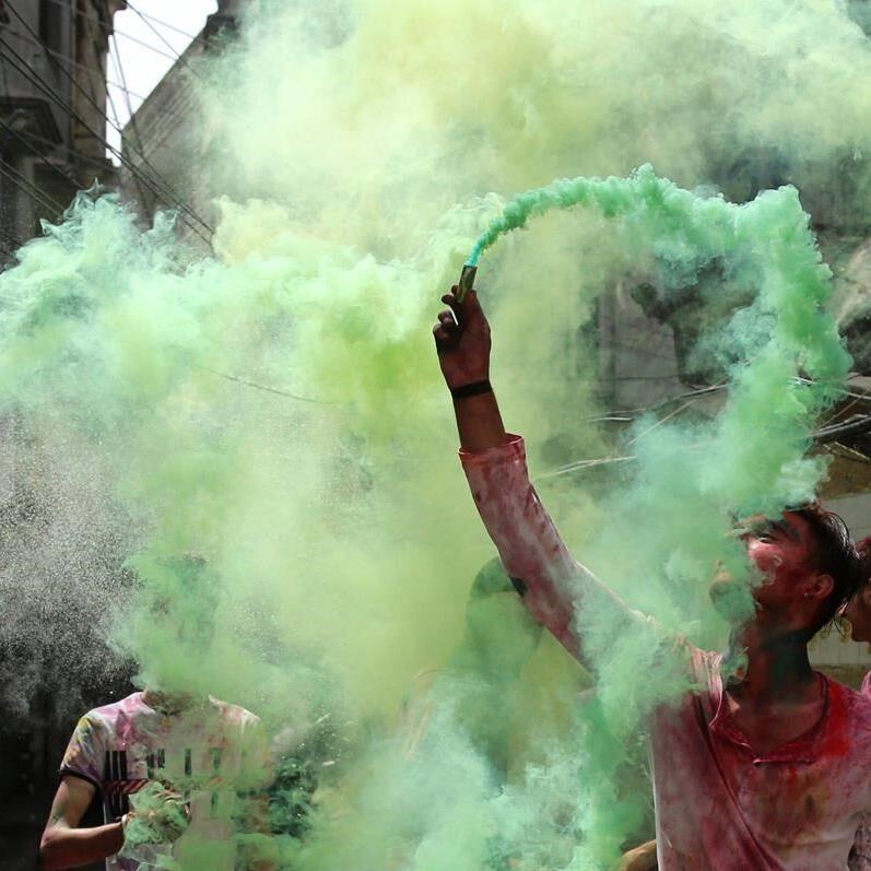 Indians gather for Holi celebrations as virus cases surge Punjab
