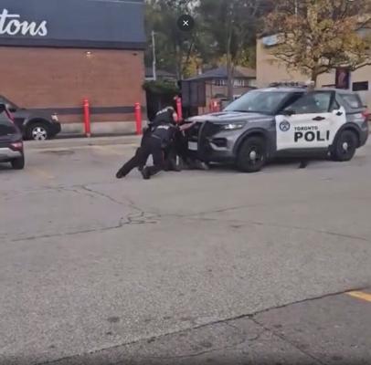 Woman run over by Toronto police vehicle twice during arrest