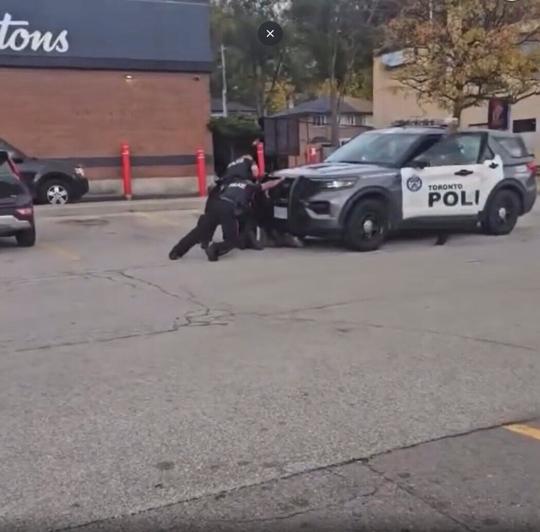 Woman run over by Toronto police vehicle twice during arrest