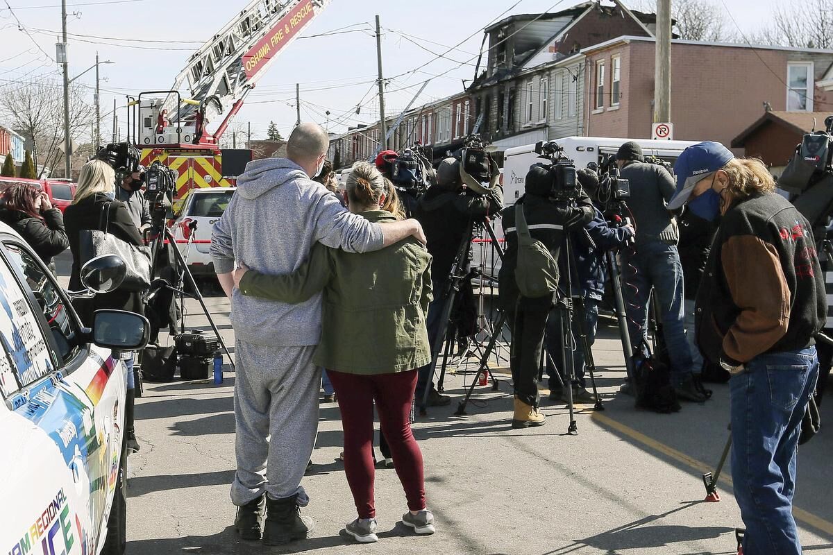 Two children’s bodies recovered from Oshawa house blaze, bringing ...