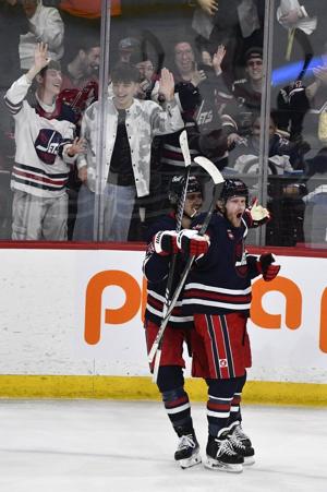 Forward Nikolaj Ehlers scoring at a career-best pace for playoff-bound Jets