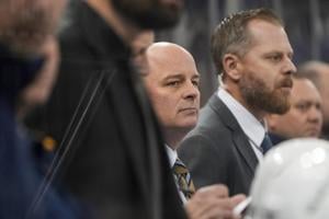 Bolduc scores 2, Blues top Rangers 5-2 to make a winner of coach Jim Montgomery in his debut