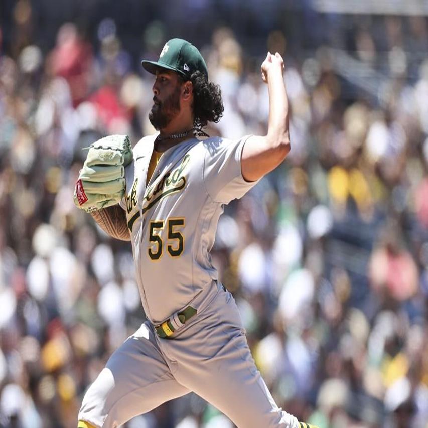 Sean Manaea fans career-best 13, Oakland tops Seattle 4-1