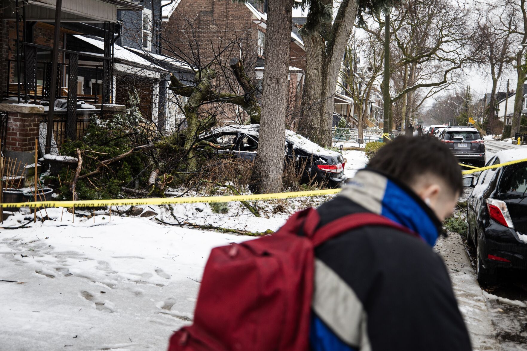 Snow, thundersnow, sleet and then rain swamp Toronto