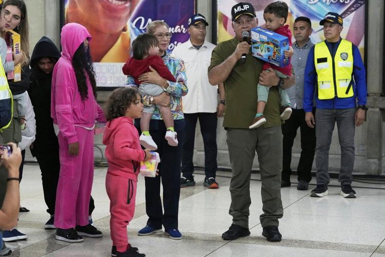 Venezuela releases jailed Americans in deal that also frees migrants deported to El Salvador by US