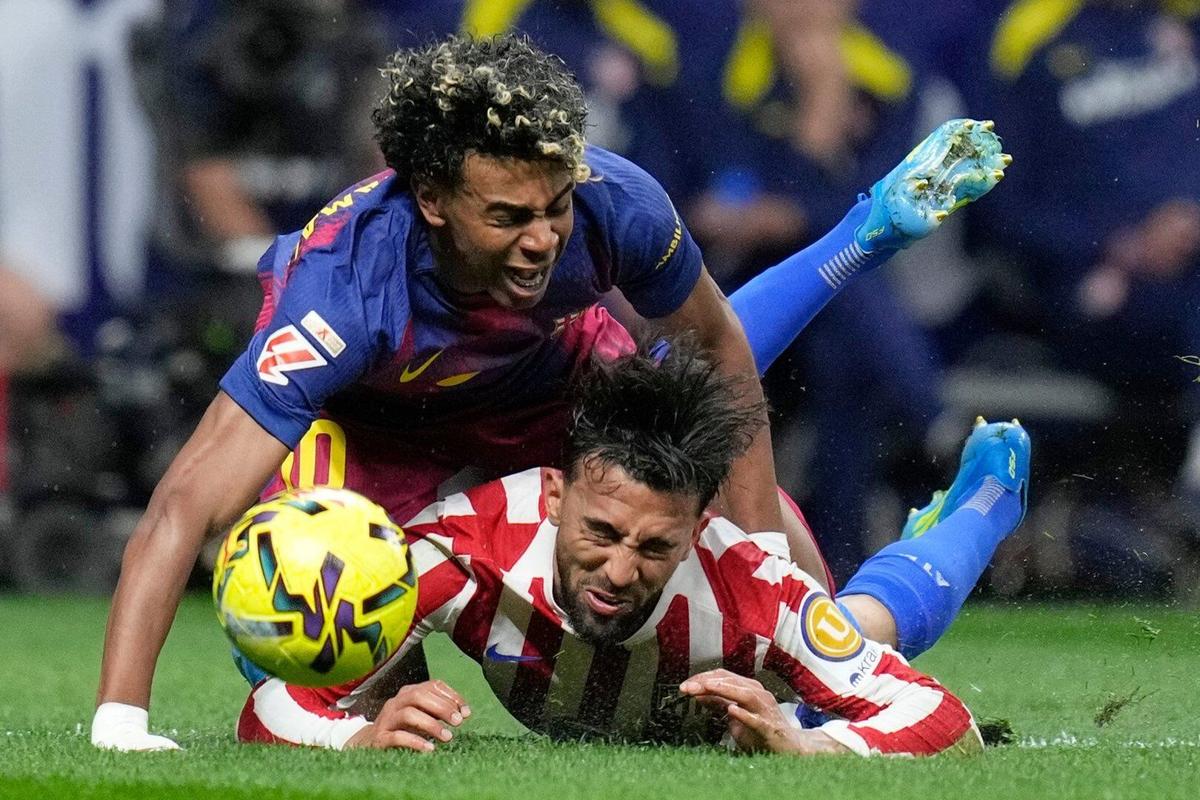 Atletico Madrid vs Barcelona 2-4 La Liga Lineups, Timeline & Player Ratings March 2025 | Soccer
