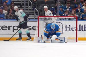 Wright scores in overtime to give Kraken a 4-3 win over Blues