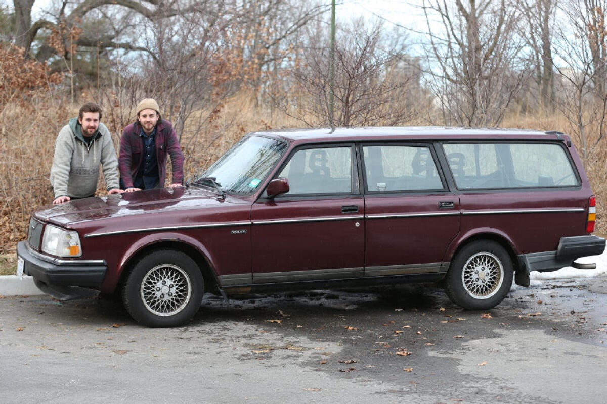 Eye Candy: Sons breathe new life into old family Volvo wagon