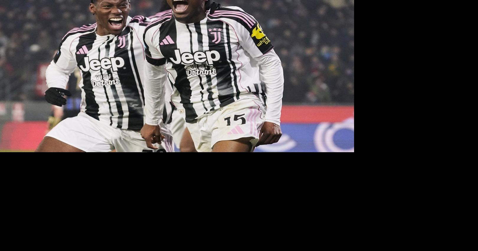 Juventus wins 2-0 at promoted Pisa for its 3rd straight win in Serie A