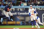 Blue Jays vs. Mariners Game 7: Julio Rodriguez home run off Shane Bieber gives Seattle another lead as teams battle for World Series spot