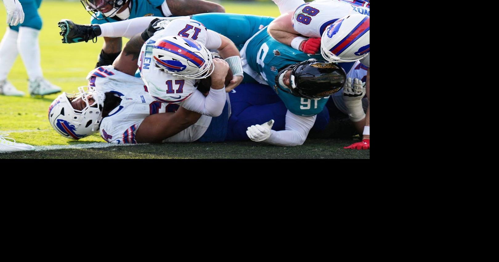 Josh Allen leads Bills over Jags 27-24 for Buffalo’s first road playoff victory in 33 years