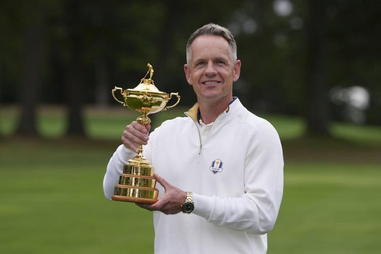 Europe Ryder Cup captain Luke Donald asks friend Michael Jordan for some advice