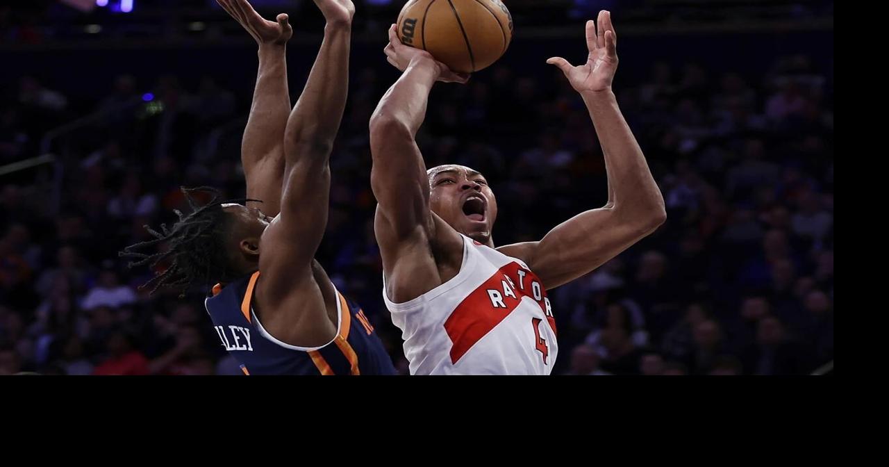 Raptors recover after Barrett tying slam, edge Knicks in OT