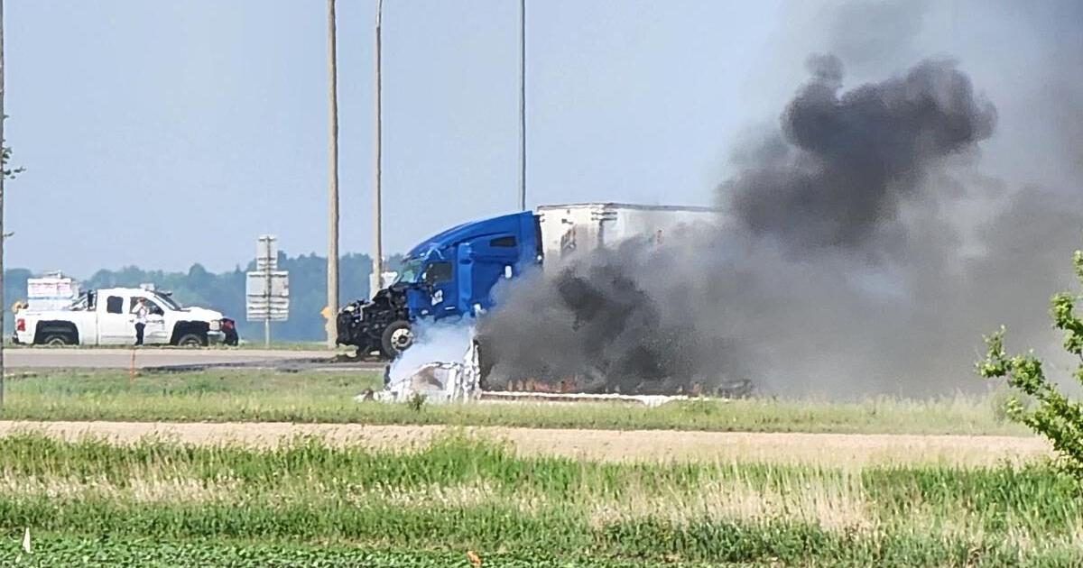 Horror and anguish as 15 dead after seniors' bus collides in fiery crash with semi-truck in Manitoba