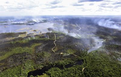 Nova Scotia's Long Lake wildfire 'being held' after burning for almost four weeks