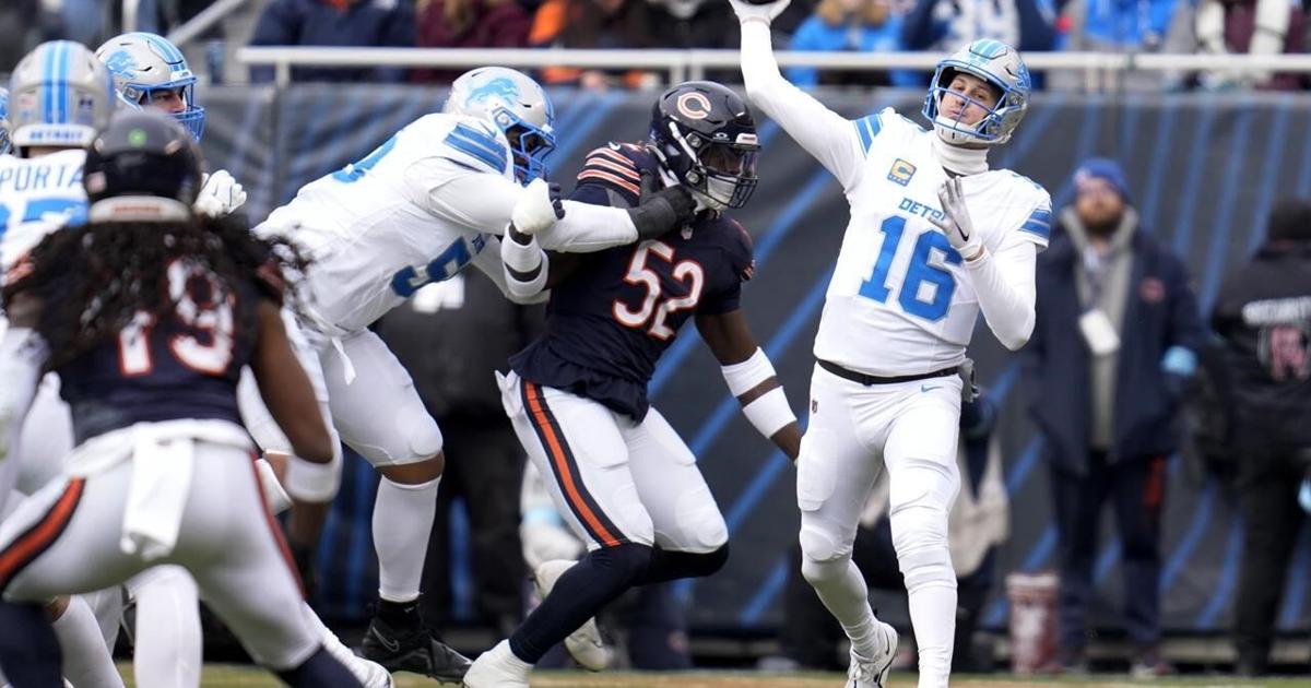 Aiming for top seed, Lions play 49ers on road before closing regular season at home against Vikings