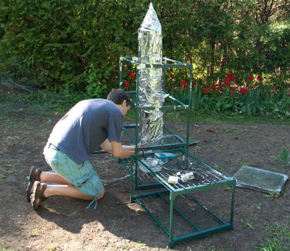 A parched world, a dryer hose and an Oakville teen with a vision