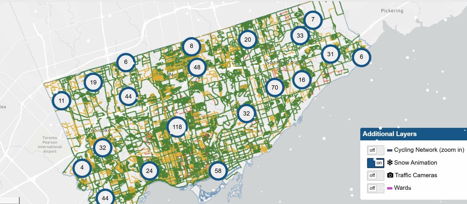 How To Track The Location Of Snow Plows In The Toronto Area 