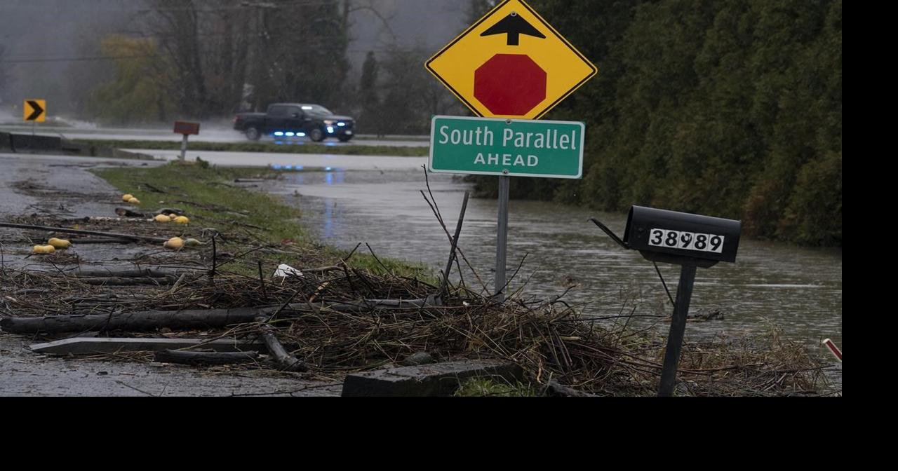 Evacuation alerts, highway closures as more rain hammers southern B.C.