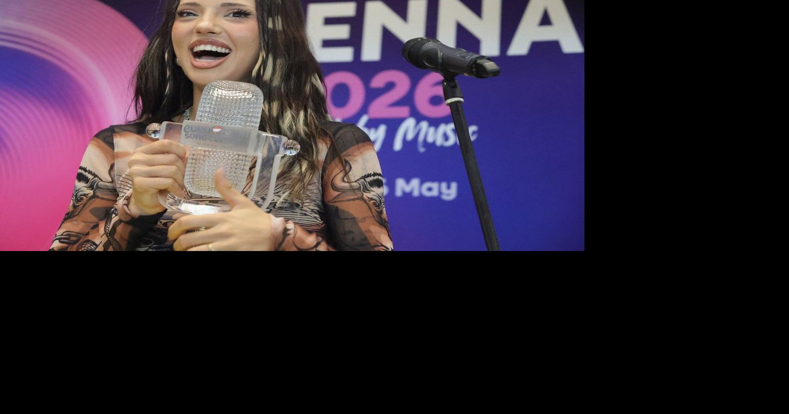 Bulgaria gives its Eurovision winner Dara a grand welcome upon her return home