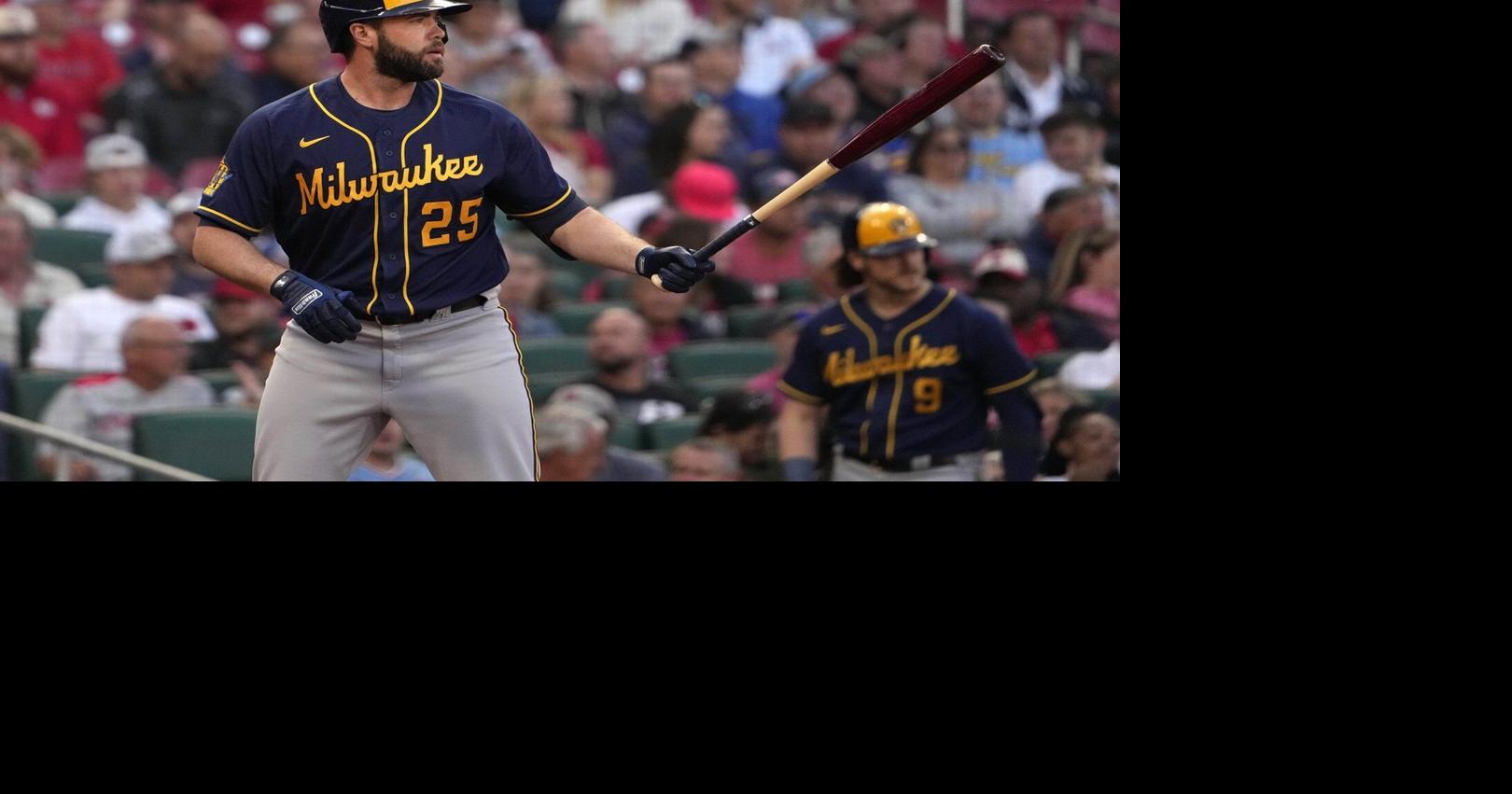 Former Brewers player Darin Ruf sues Reds over injury in Cincinnati ...