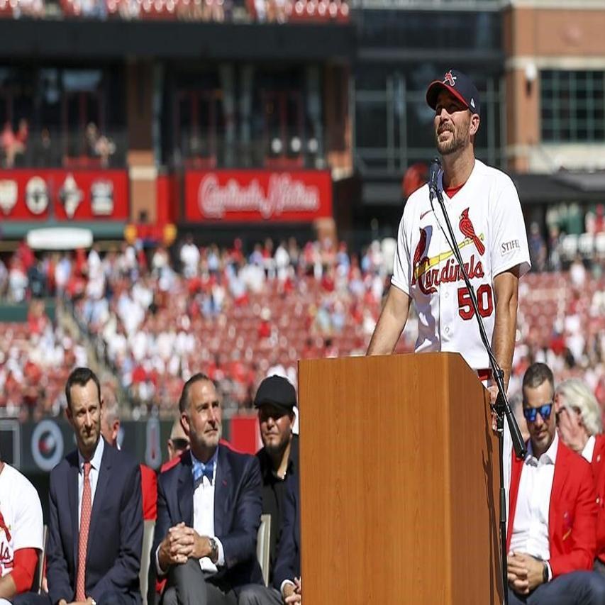 Adam Wainwright promised his kids a puppy when he retired. Cardinals  delivered on final day