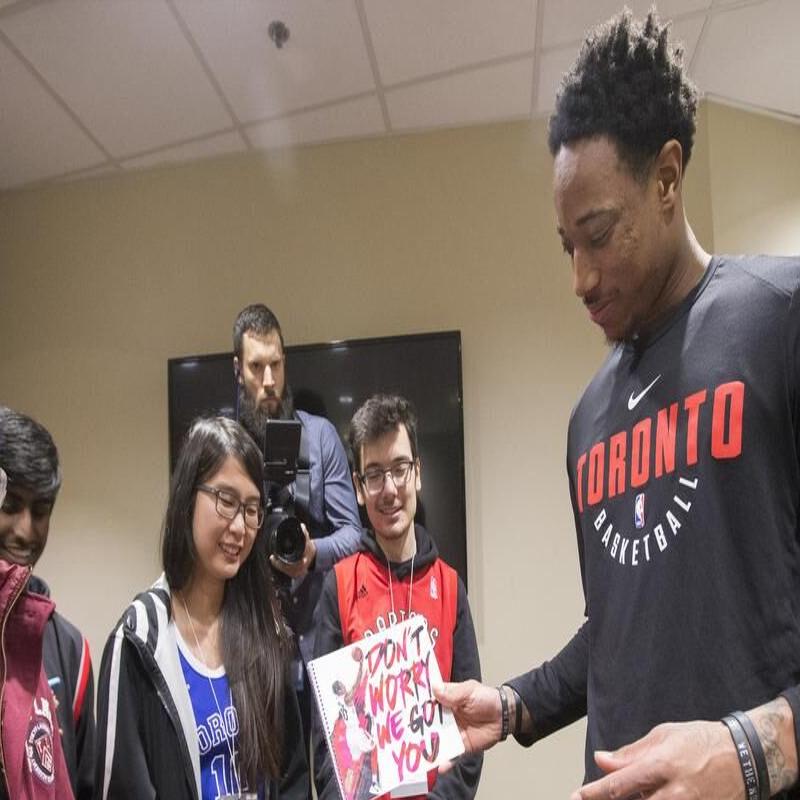 Toronto artists collaborate with DeMar DeRozan for Mental Health Awareness  Month - NOW Toronto